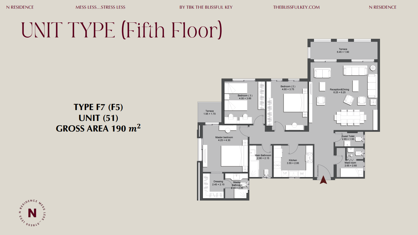 Floor Plan - 90 Avenue New Cairo Compound Tabarak Developments