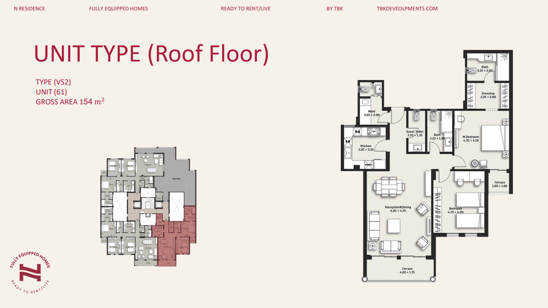 Floor Plan - 90 Avenue New Cairo Compound Tabarak Developments