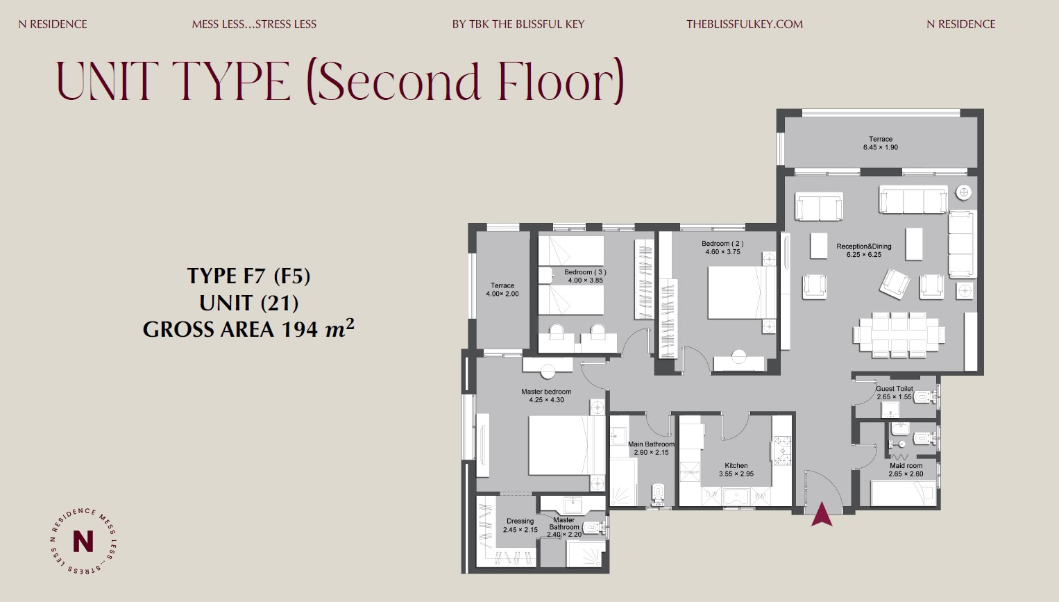 Floor Plan - 90 Avenue New Cairo Compound Tabarak Developments