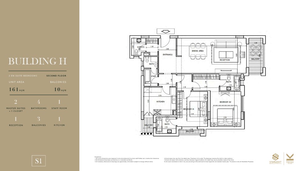 Floor Plan - قطامية كريكس التجمع الخامس القاهرة الجديدة للاستثمار العقاري - Katameya Creeks New Cairo