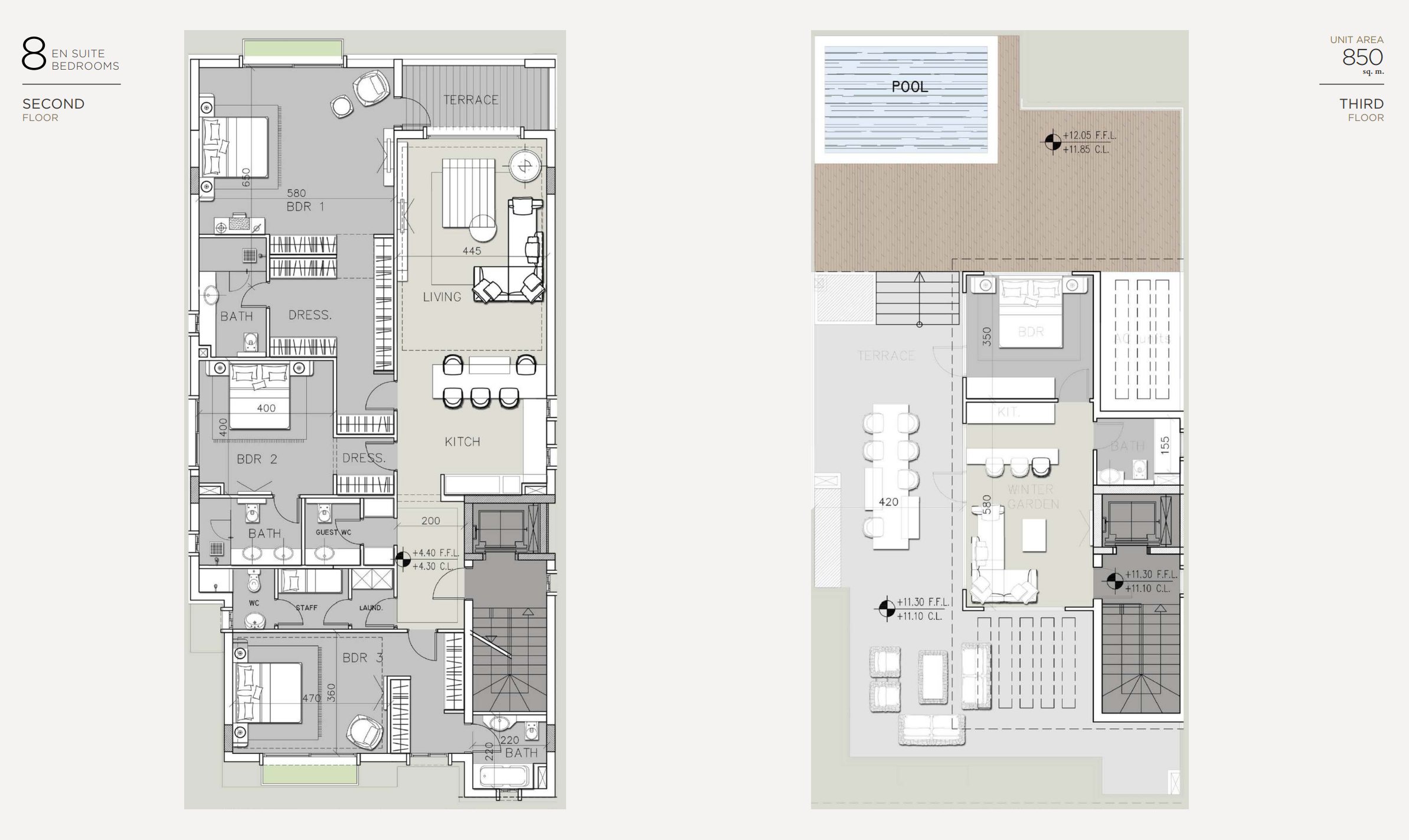 Floor Plan - قطامية كريكس التجمع الخامس القاهرة الجديدة للاستثمار العقاري - Katameya Creeks New Cairo