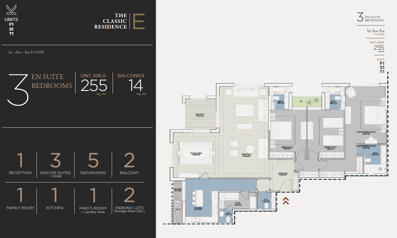 Floor Plan - قطامية كريكس التجمع الخامس القاهرة الجديدة للاستثمار العقاري - Katameya Creeks New Cairo
