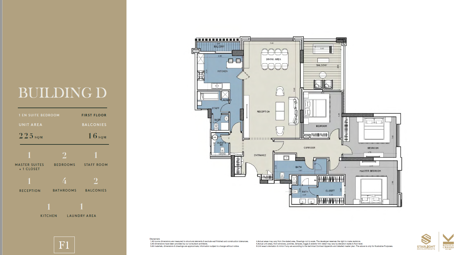 Floor Plan - قطامية كريكس التجمع الخامس القاهرة الجديدة للاستثمار العقاري - Katameya Creeks New Cairo