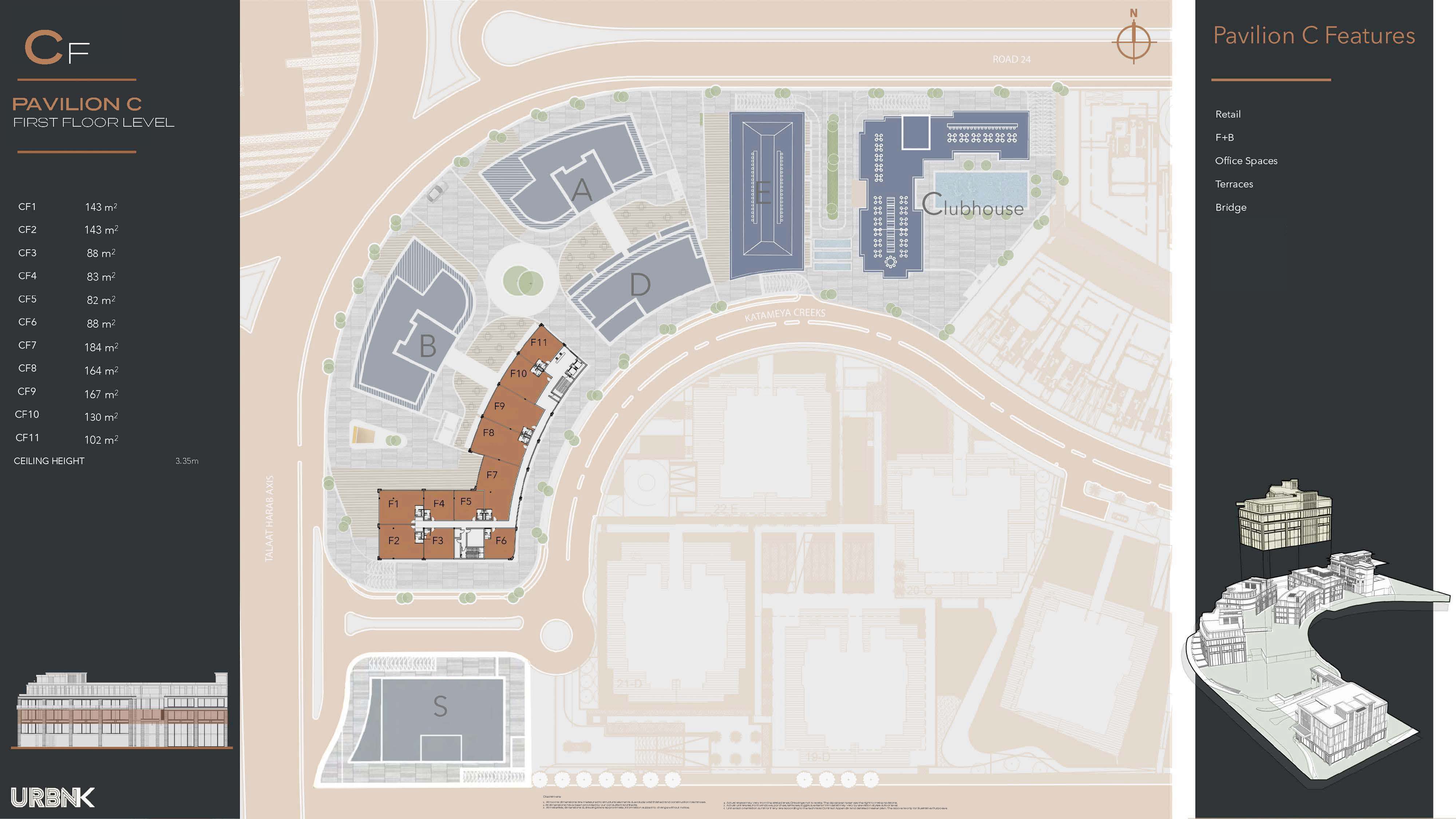 Floor Plan - قطامية كريكس التجمع الخامس القاهرة الجديدة للاستثمار العقاري - Katameya Creeks New Cairo