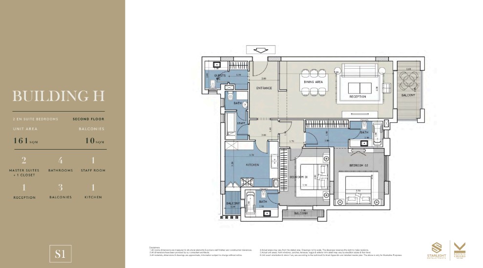 Floor Plan - قطامية كريكس التجمع الخامس القاهرة الجديدة للاستثمار العقاري - Katameya Creeks New Cairo