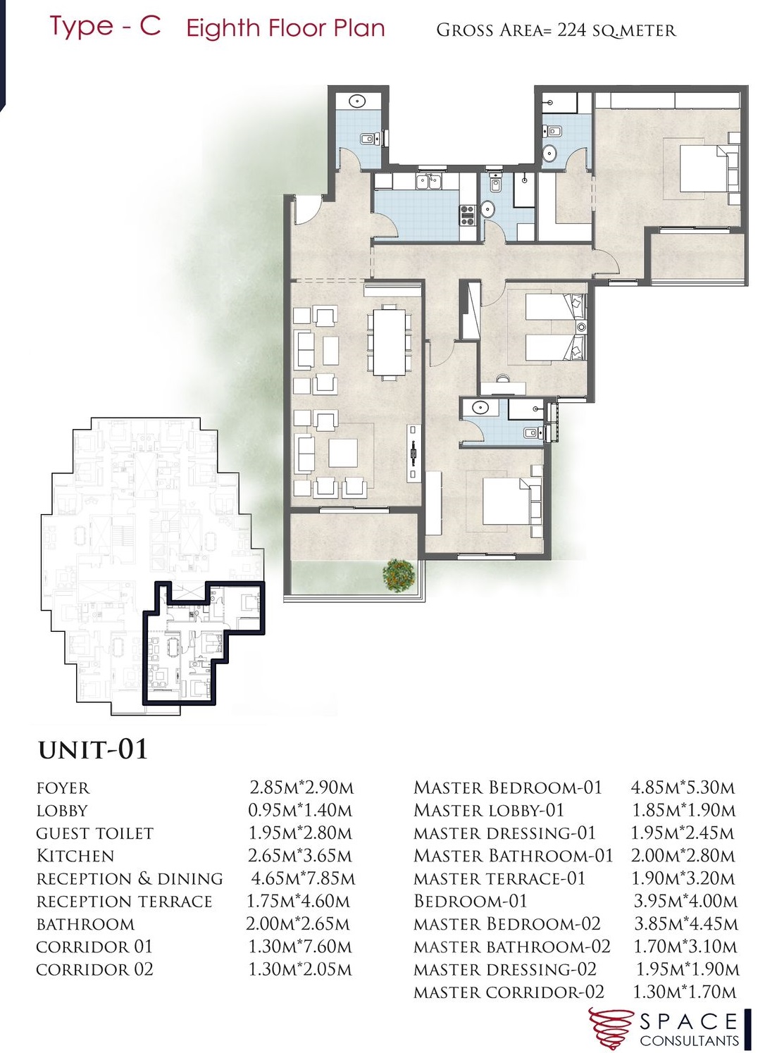 Floor Plan - كمبوند دي جويا العاصمة الادارية تاج مصر - De Joya New Capital