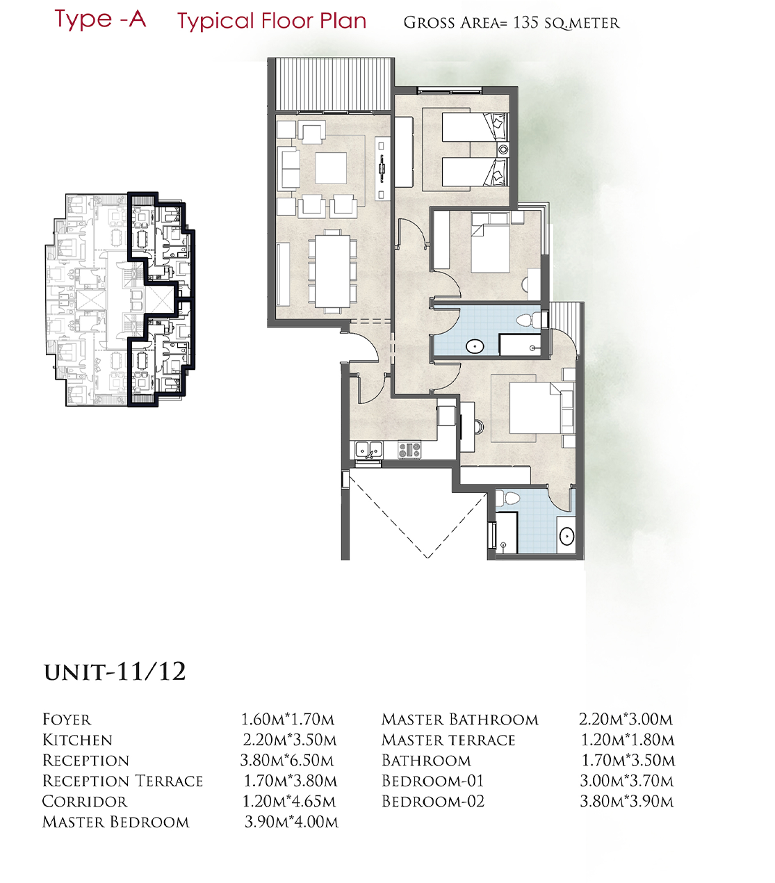 Floor Plan - De Joya New Capital Taj Misr Development