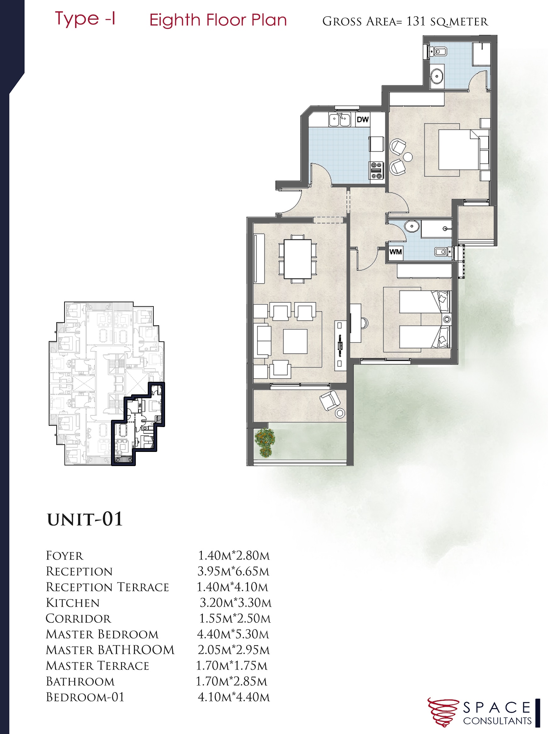 Floor Plan - De Joya New Capital Taj Misr Development