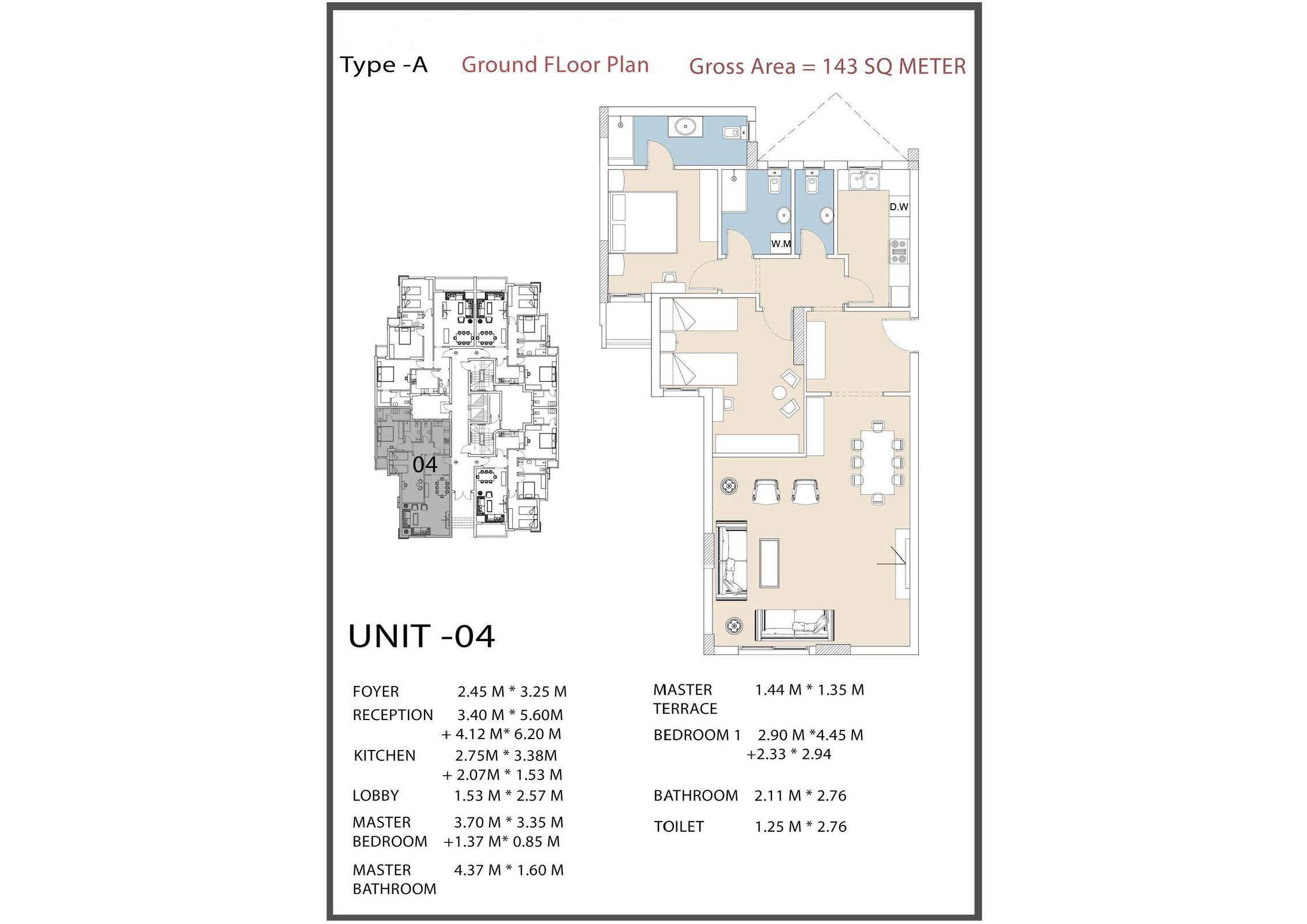 Floor Plan - De Joya New Capital Taj Misr Development