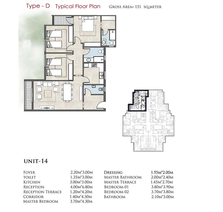 Plan 18 - De Joya New Capital Taj Misr Development
