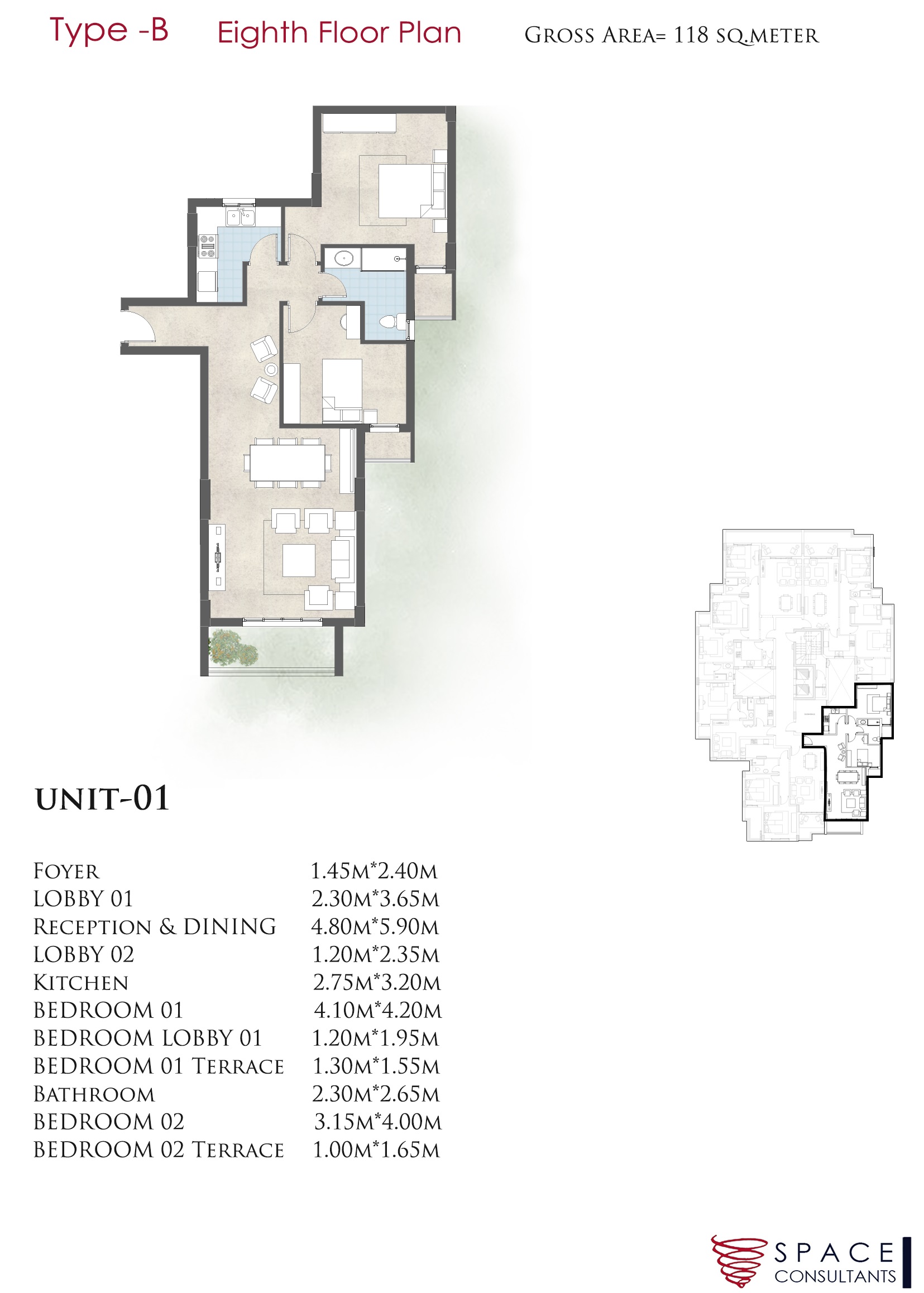 Floor Plan - De Joya New Capital Taj Misr Development