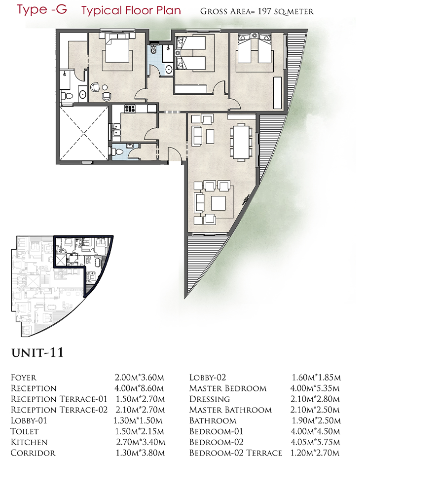 Floor Plan - De Joya New Capital Taj Misr Development