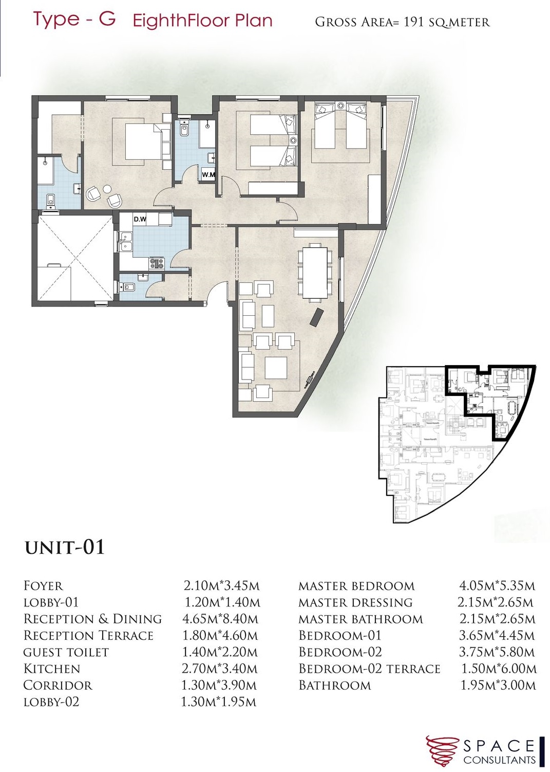 Floor Plan - De Joya New Capital Taj Misr Development