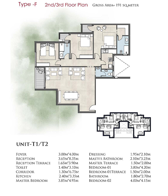 Plan 5 - De Joya New Capital Taj Misr Development