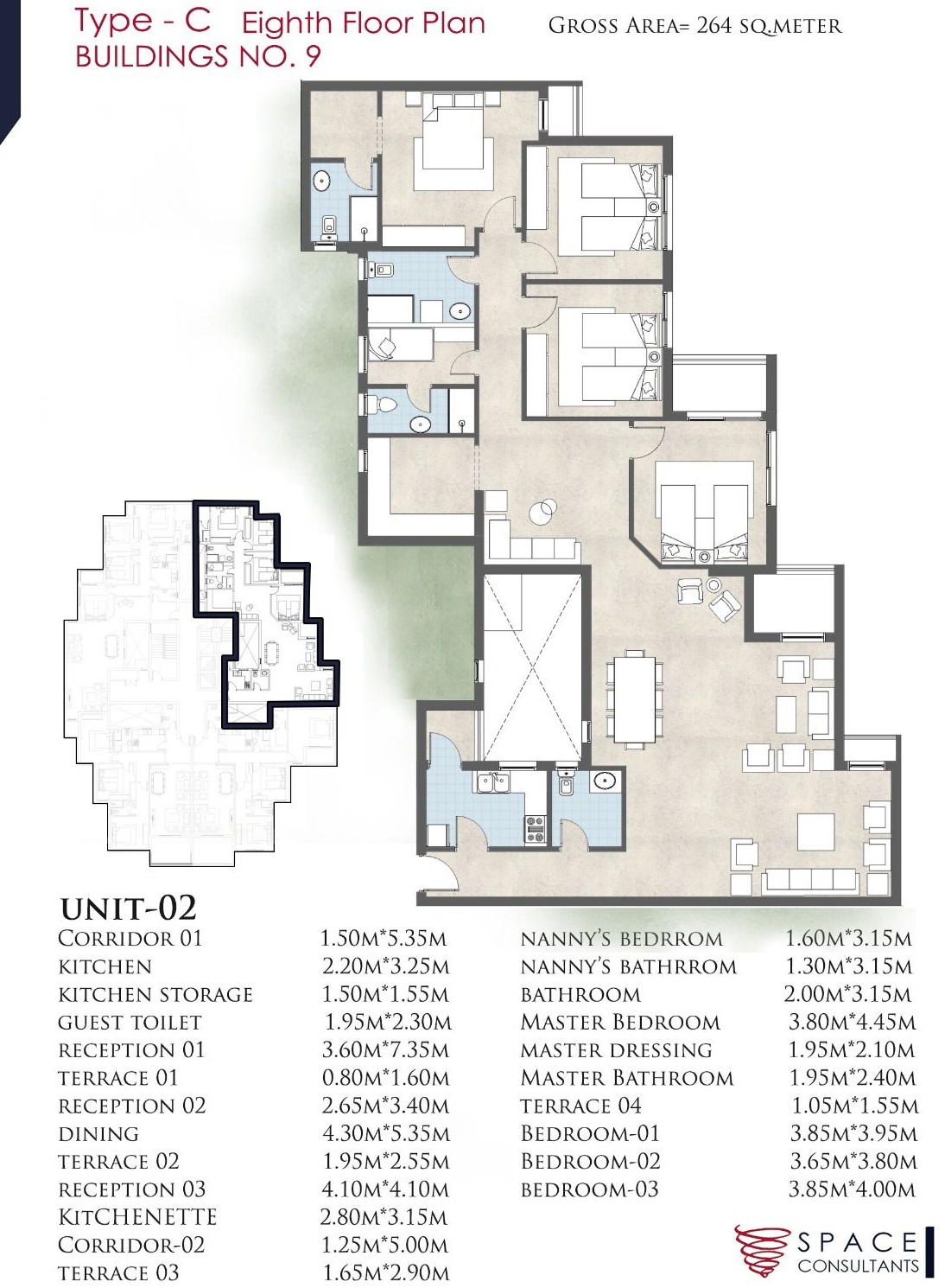 Floor Plan - De Joya New Capital Taj Misr Development