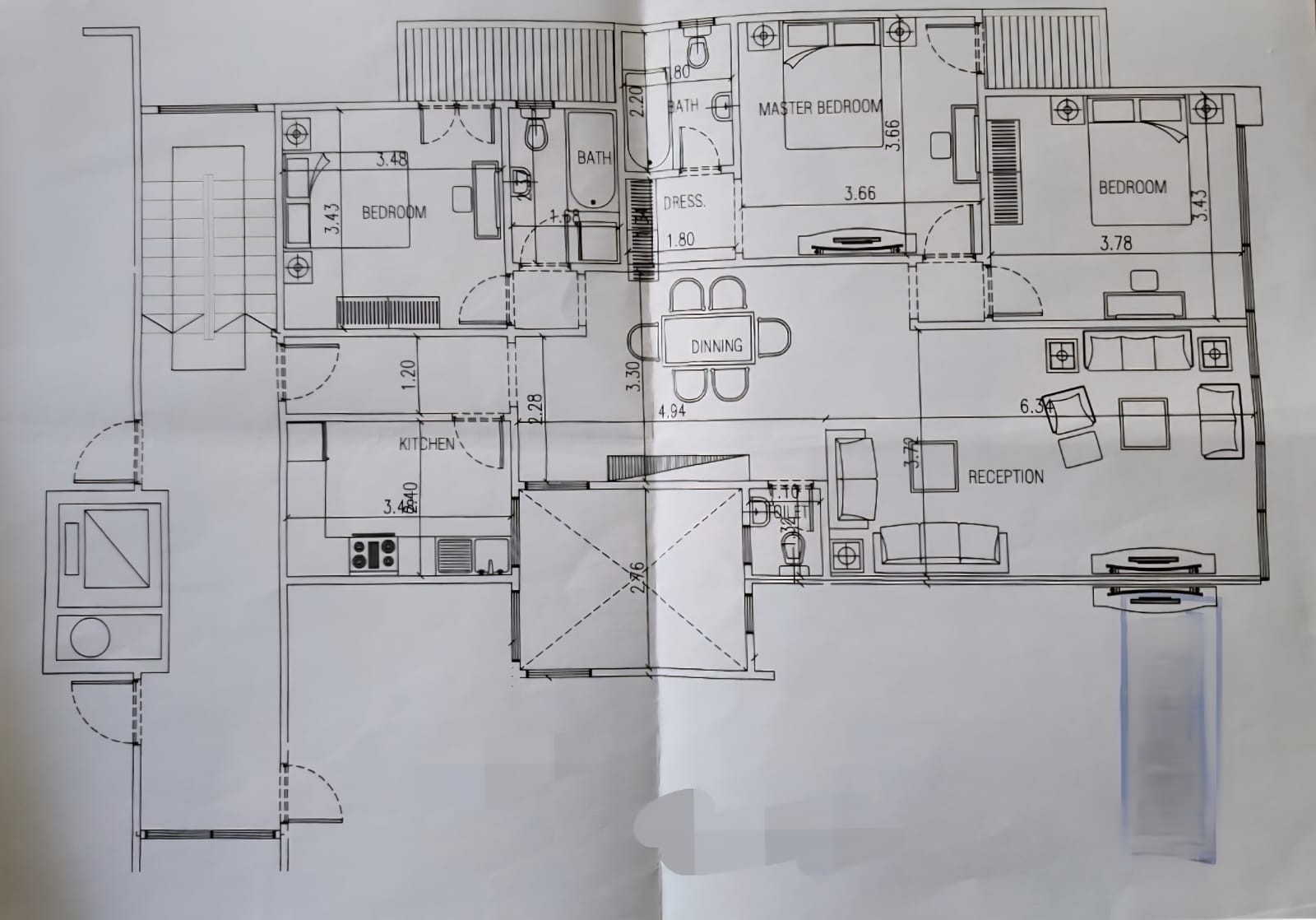 Floor Plan - كمبوند ميدتاون التجمع الخامس شركة بيتر هوم - Midtown New Cairo Compound
