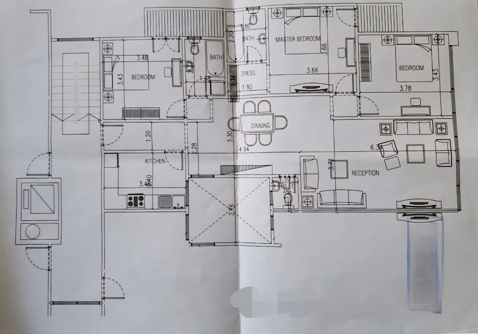 Apartment - كمبوند ميدتاون التجمع الخامس شركة بيتر هوم - Midtown New Cairo Compound
