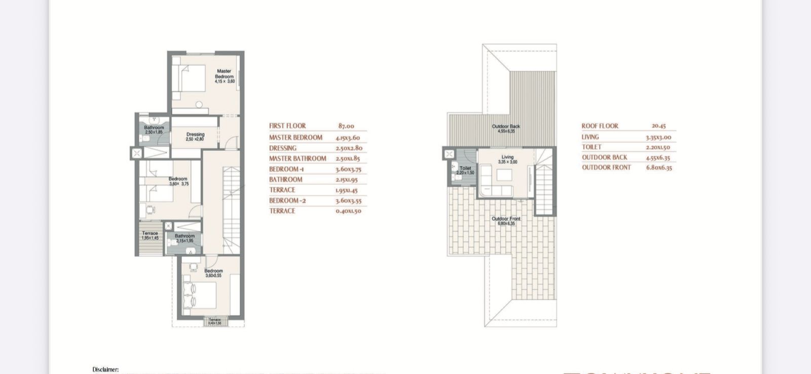 Floor Plan - كمبوند ستون بارك التجمع الخامس رؤية جروب - Stone Park New Cairo Compound