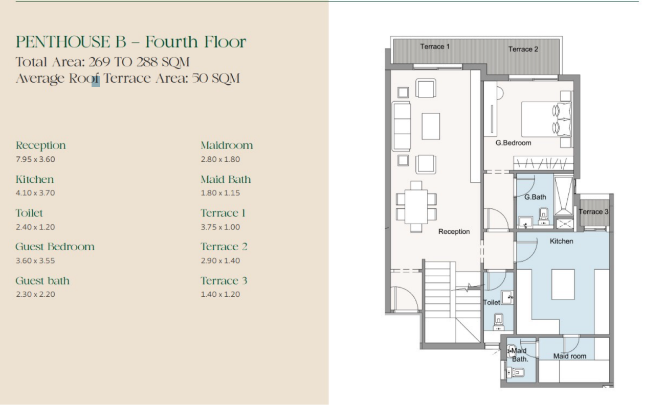 Floor Plan - Stone park Compound New Cairo - PRE