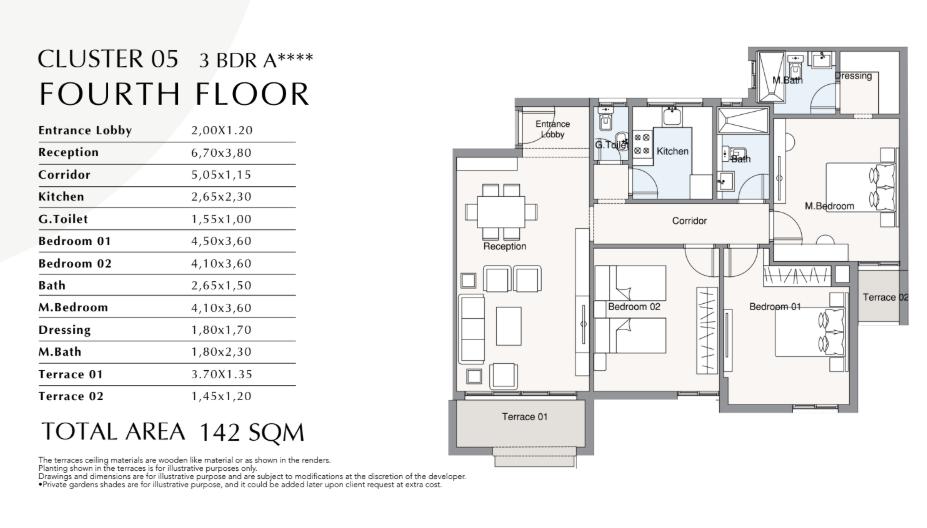 Floor Plan - Stone park Compound New Cairo - PRE