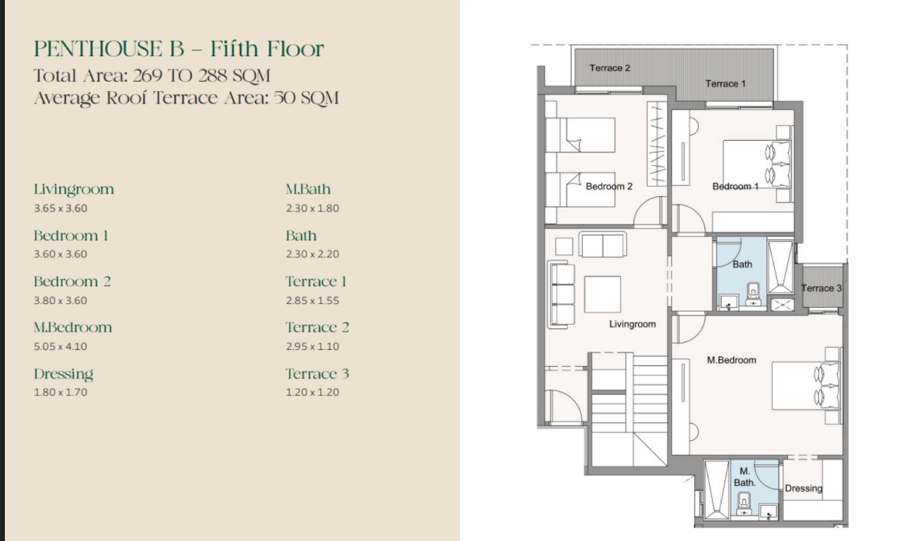 Floor Plan - Stone park Compound New Cairo - PRE