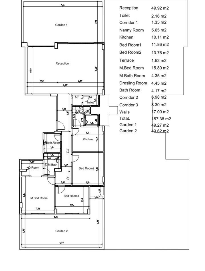 Floor Plan - كمبوند ذا ايكون ريزيدنس التجمع الخامس شركة ستايل هوم - The Icon Residence Compound New Cairo
