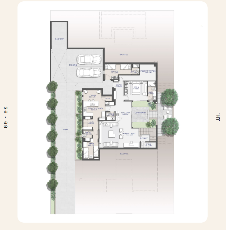 Floor Plan - City Gate New Cairo Project Qatari Diar