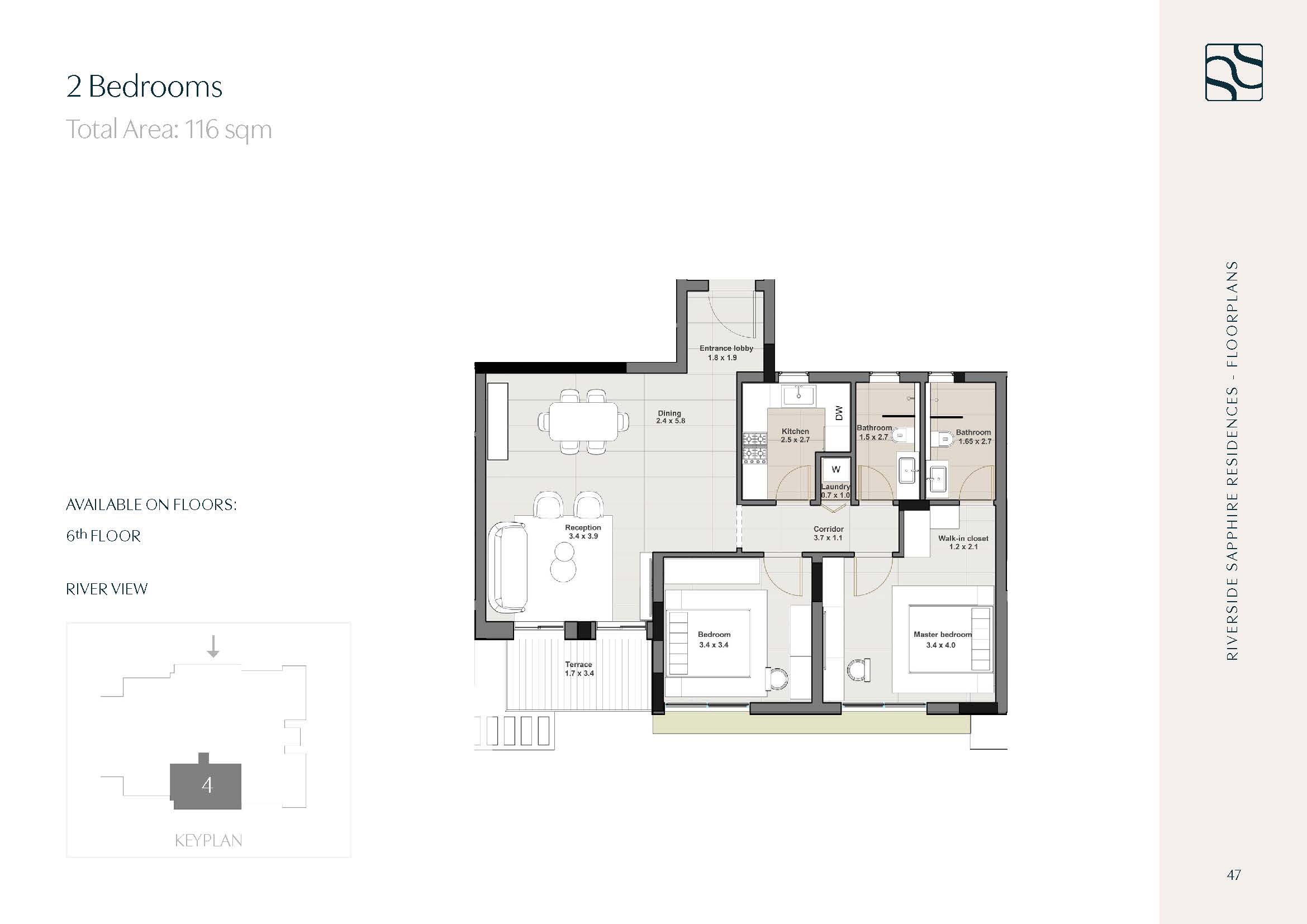 Plan 18 - City Gate New Cairo Project Qatari Diar