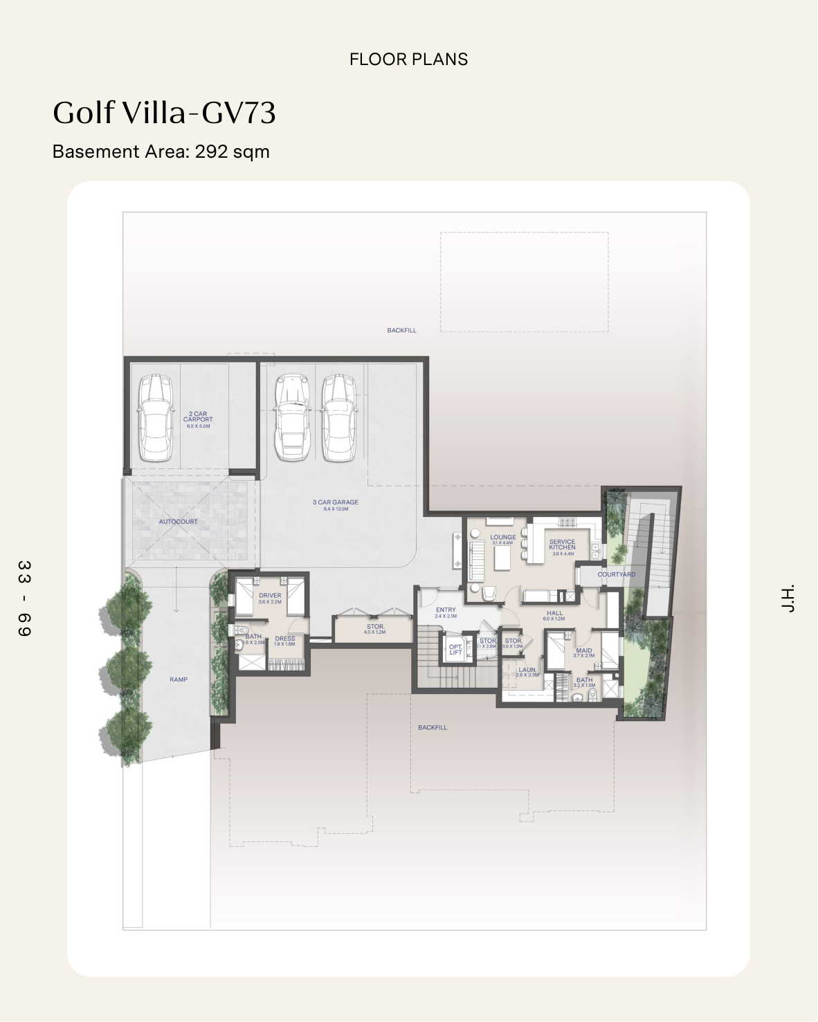 Floor Plan - كمبوند سيتي جيت القاهرة الجديدة الديار القطرية - City Gate New Cairo Compound