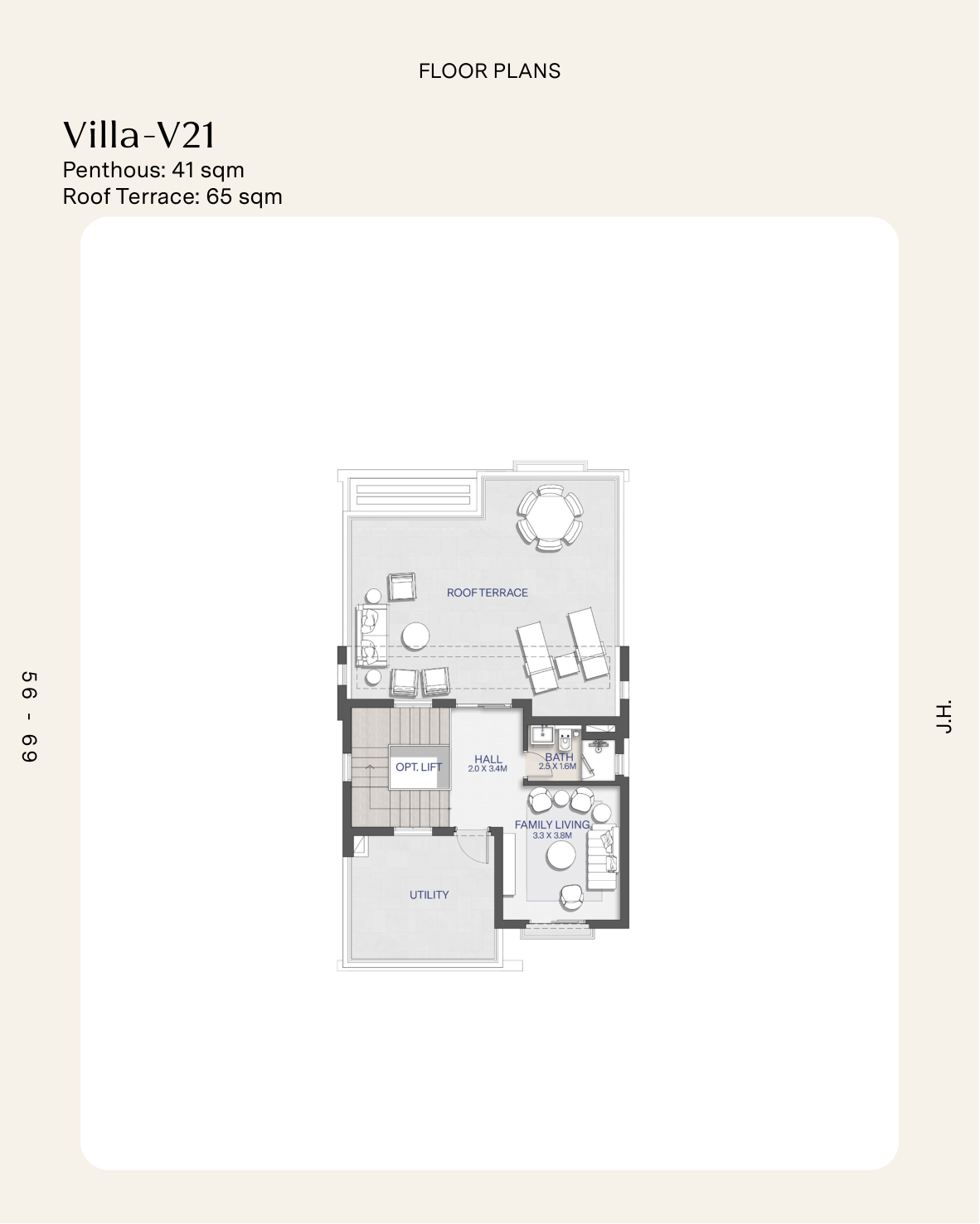 Floor Plan - كمبوند سيتي جيت القاهرة الجديدة الديار القطرية - City Gate New Cairo Compound