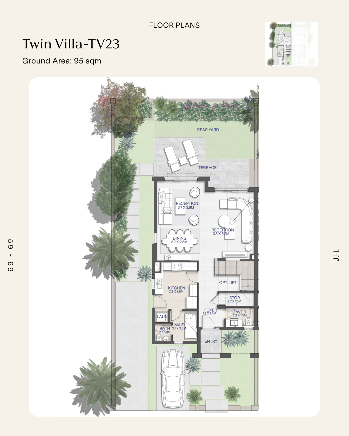 Floor Plan - City Gate New Cairo Project Qatari Diar