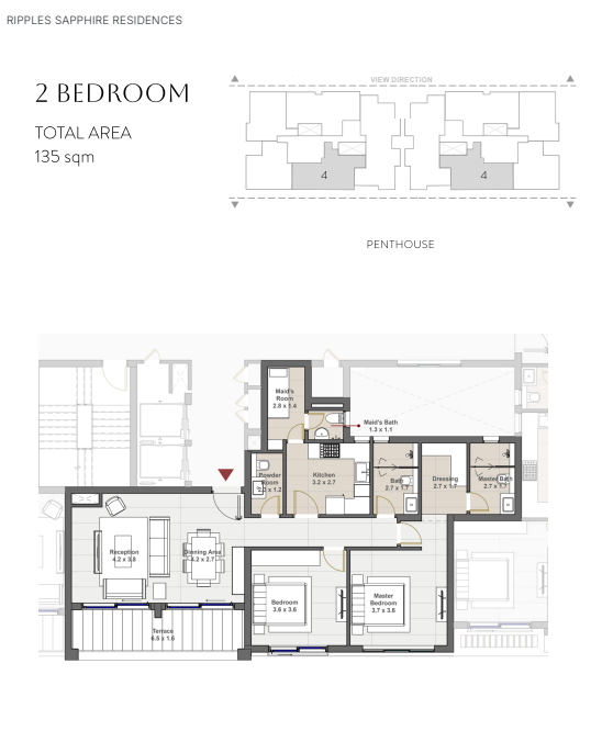 Plan 11 - City Gate New Cairo Project Qatari Diar