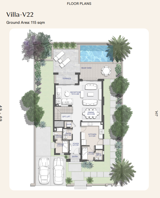 Floor Plan - City Gate New Cairo Project Qatari Diar