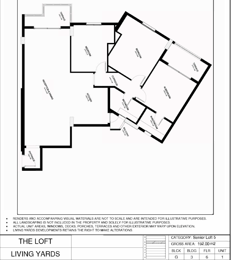 مخطط 12 - كمبوند ذا لوفت العاصمة الادارية الجديدة ليفينج ياردز - The Loft New Capital Compound