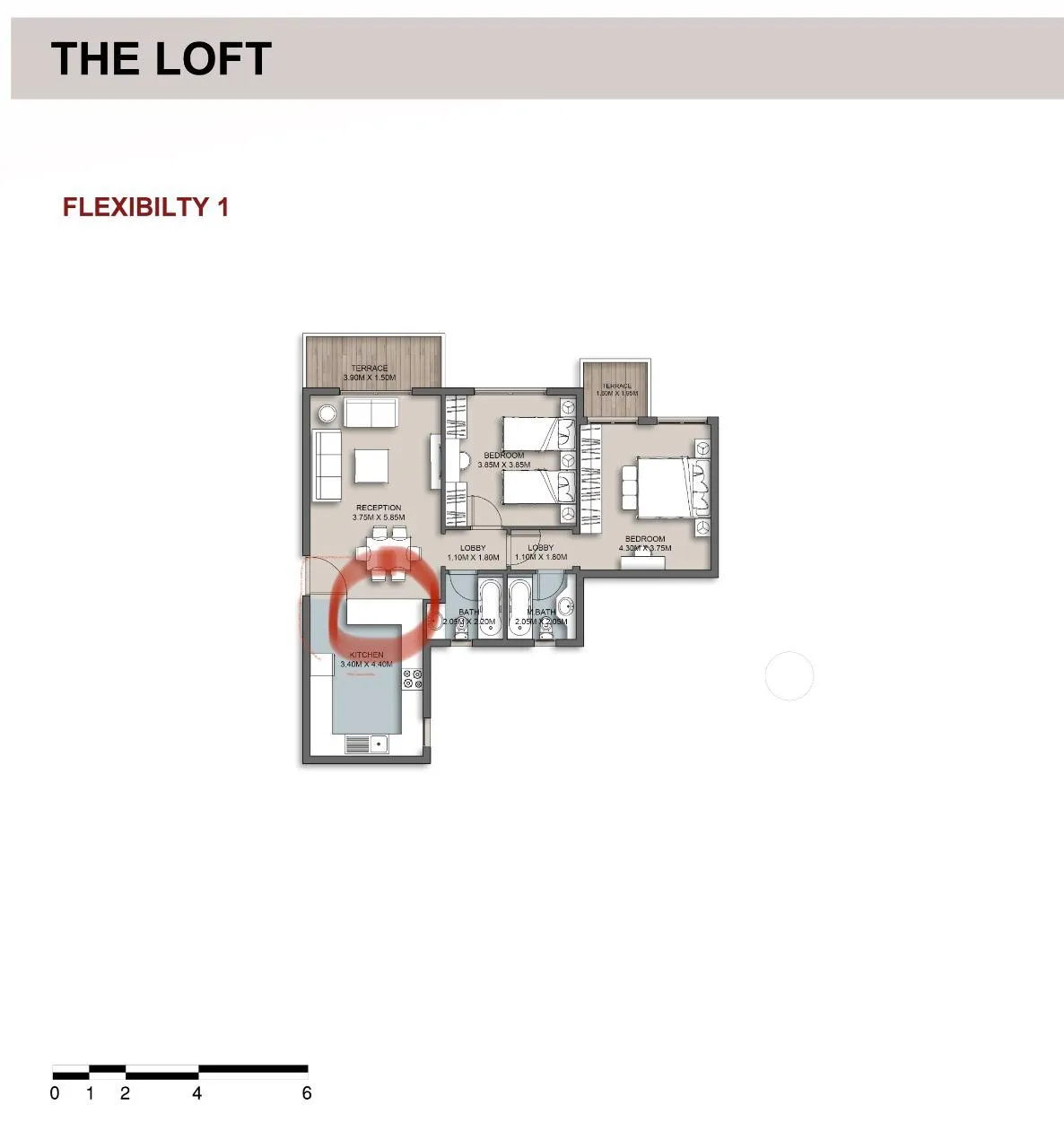Apartment - The Loft New Capital Living Yards