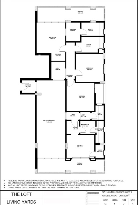 Plan 10 - The Loft New Capital Living Yards