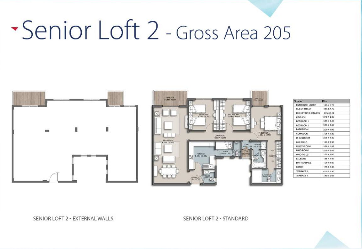 Plan 9 - The Loft New Capital Living Yards
