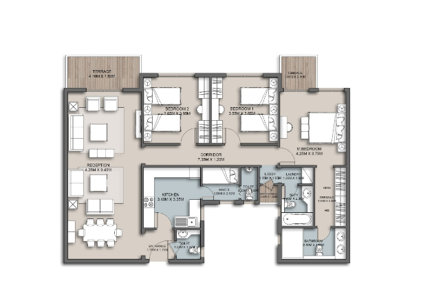 Floor Plan - The Loft New Capital Living Yards