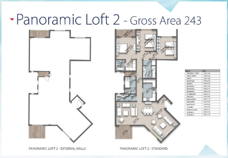 Plan 13 - The Loft New Capital Living Yards