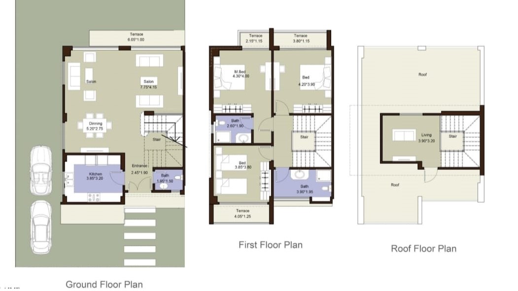 Floor Plan - El Patio Zahraa Sheikh Zayed La Vista Developments
