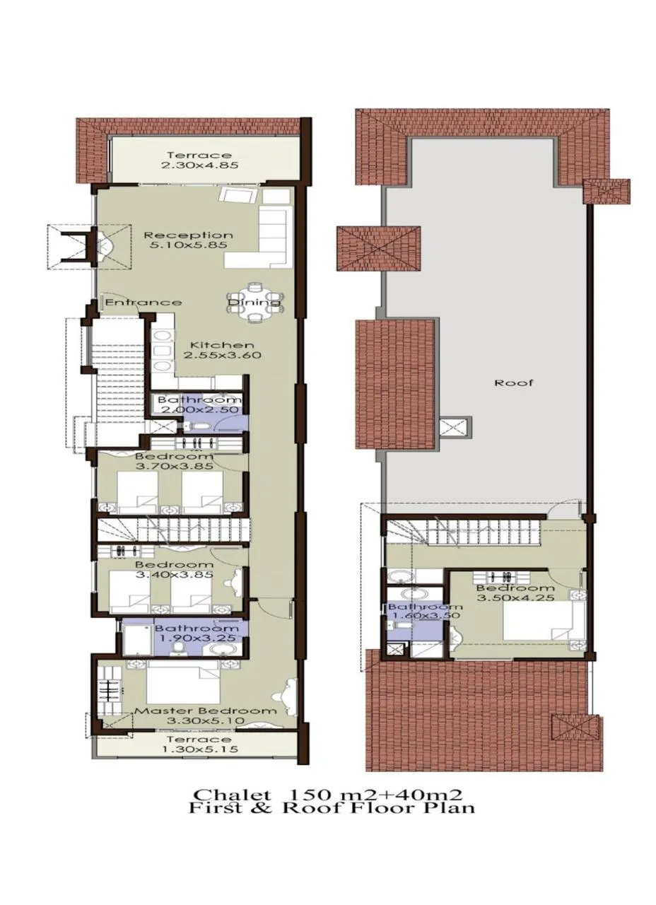Penthouse - قرية لافيستا العين السخنة - La Vista Ain Sokhna