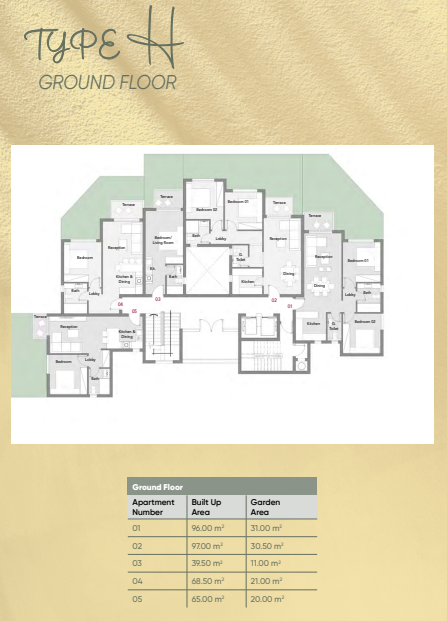 Floor Plan - كمبوند بادية بالم هيلز 6 أكتوبر - Badya Palm Hills Compound