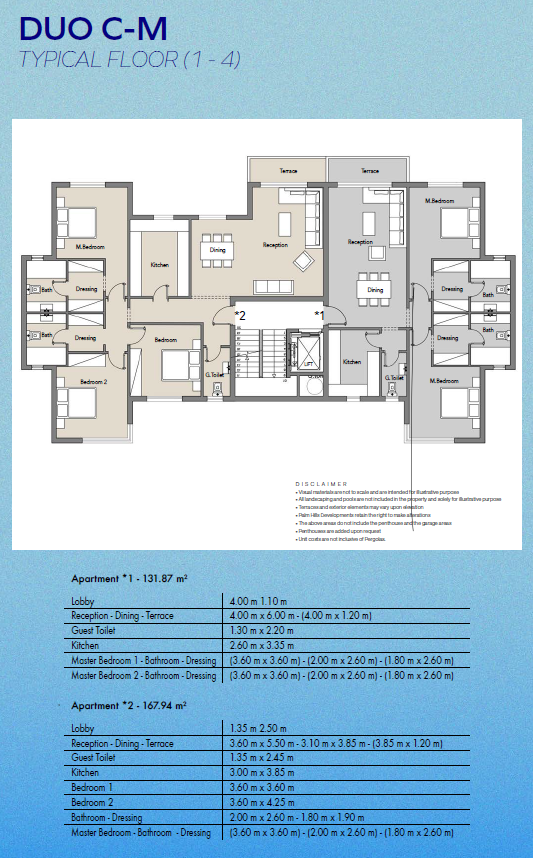 Floor Plan - كمبوند بادية بالم هيلز 6 أكتوبر - Badya Palm Hills Compound