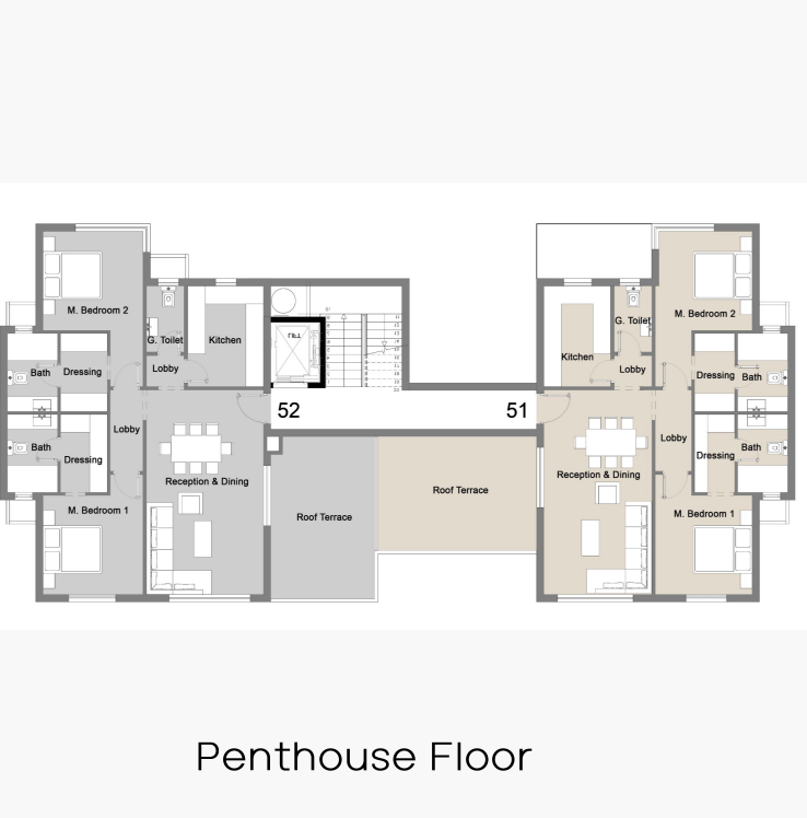 Floor Plan - كمبوند بادية بالم هيلز 6 أكتوبر - Badya Palm Hills Compound