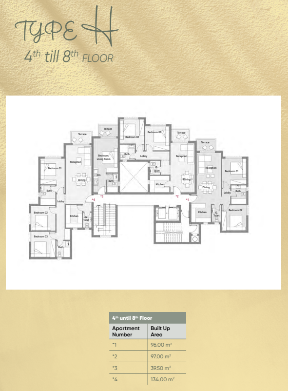 Floor Plan - كمبوند بادية بالم هيلز 6 أكتوبر - Badya Palm Hills Compound
