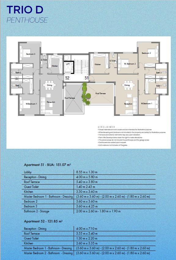 Floor Plan - كمبوند بادية بالم هيلز 6 أكتوبر - Badya Palm Hills Compound