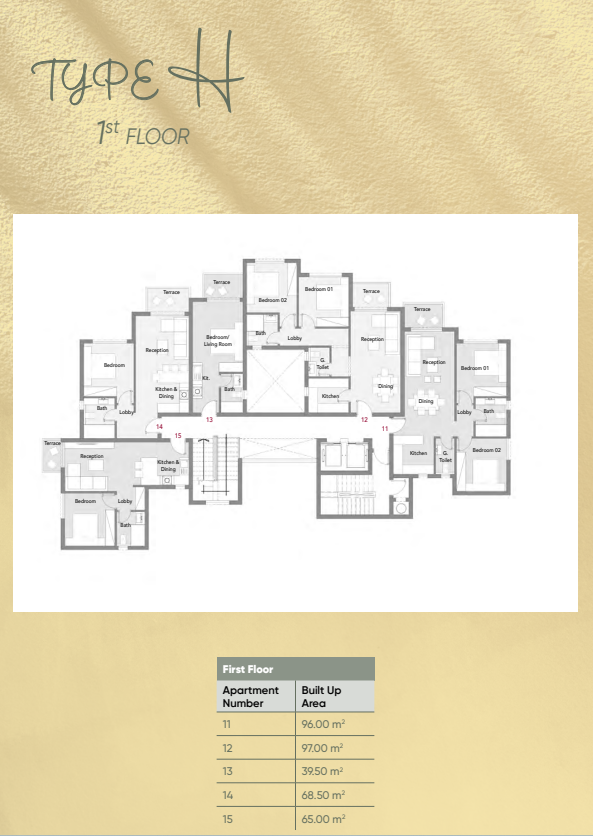 Floor Plan - كمبوند بادية بالم هيلز 6 أكتوبر - Badya Palm Hills Compound