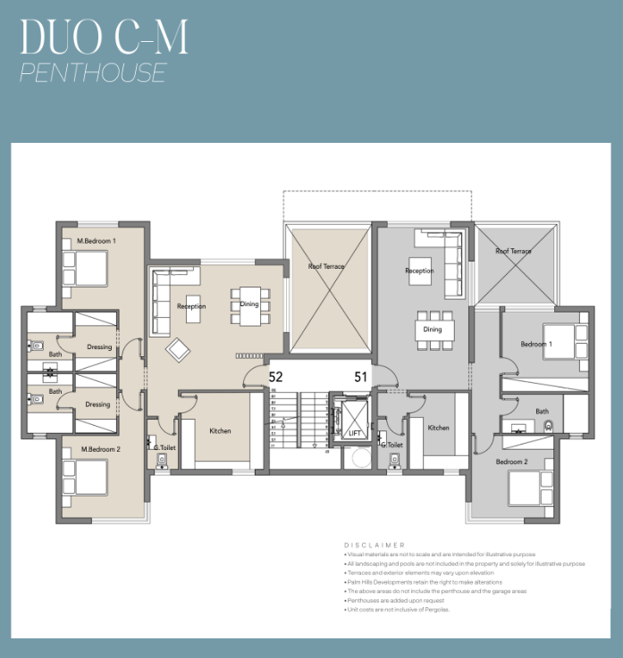 Floor Plan - كمبوند بادية بالم هيلز 6 أكتوبر - Badya Palm Hills Compound