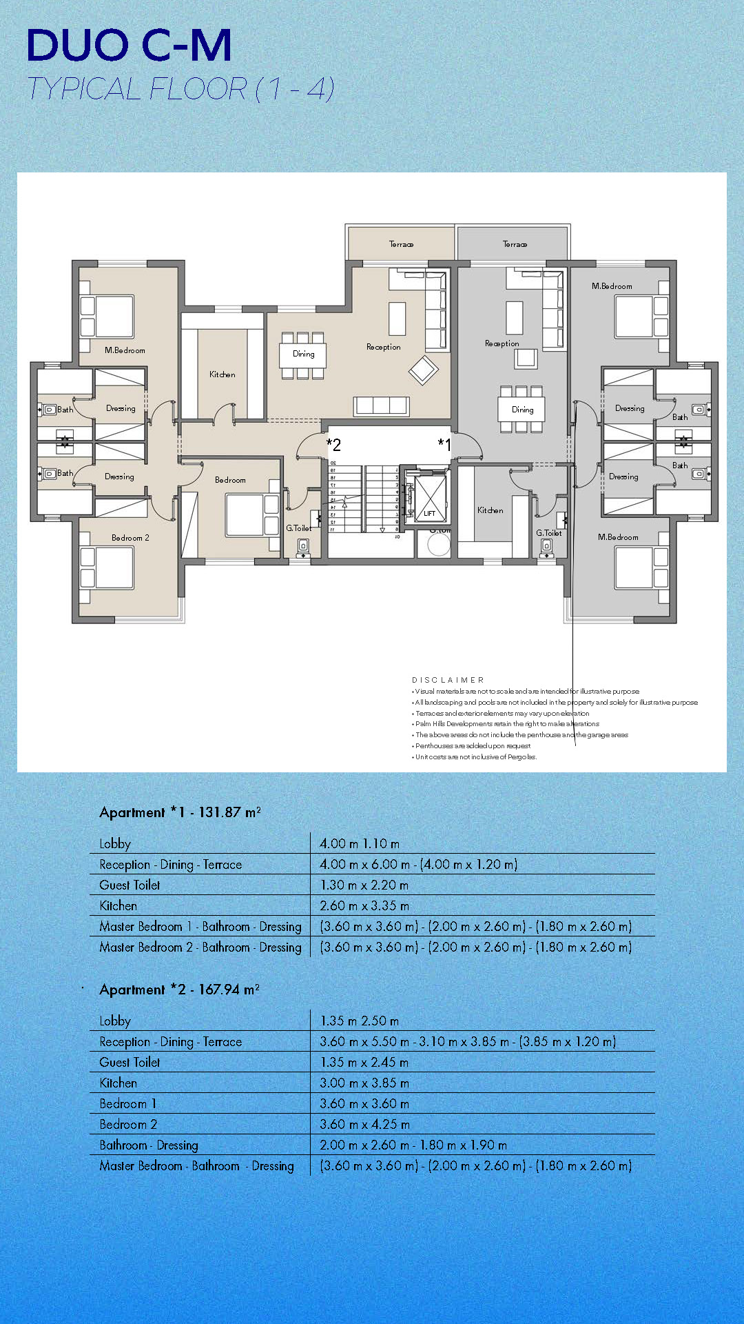 Floor Plan - كمبوند بادية بالم هيلز 6 أكتوبر - Badya Palm Hills Compound