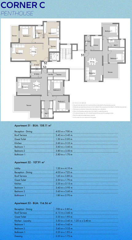 Floor Plan - كمبوند بادية بالم هيلز 6 أكتوبر - Badya Palm Hills Compound